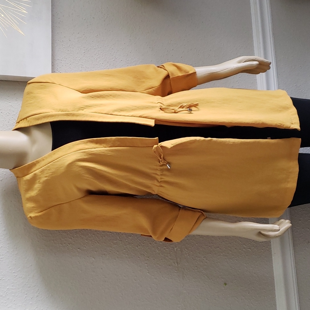Dudes Yellow Long Blazer Size L